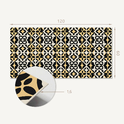 Obdĺžnikový panel na stenu Geometrické vzory