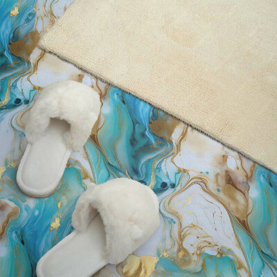 Obdĺžnikový stenový panel Vlnité abstraktné tvary