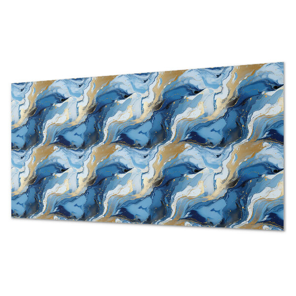 Obdĺžnikový panel na stenu Pohybujúce sa abstraktné vlny