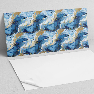 Obdĺžnikový panel na stenu Pohybujúce sa abstraktné vlny