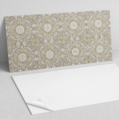 Obdĺžnikový panel na stenu Mozaikový vzor s kruhmi