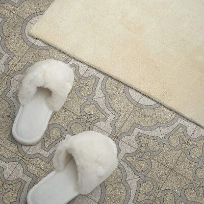 Obdĺžnikový panel na stenu Mozaikový vzor s kruhmi