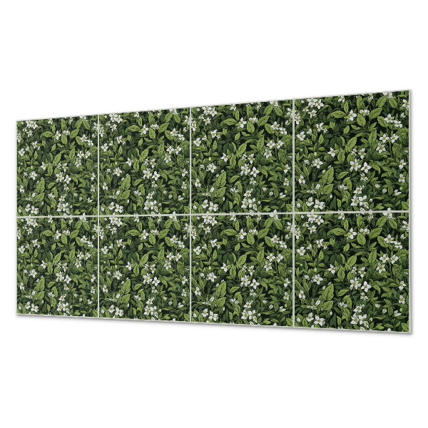 Samolepiaci panel na stenu Kvetinové aranžmány s listami