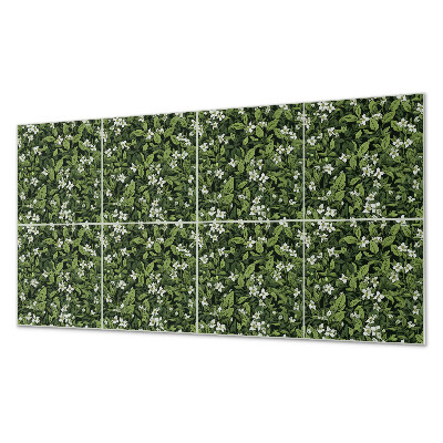 Samolepiaci panel na stenu Kvetinové aranžmány s listami