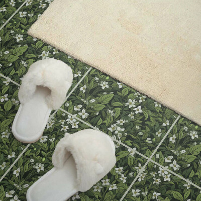 Samolepiaci panel na stenu Kvetinové aranžmány s listami