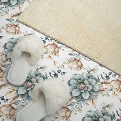 Obdĺžnikový stenový panel Kvetinový motív