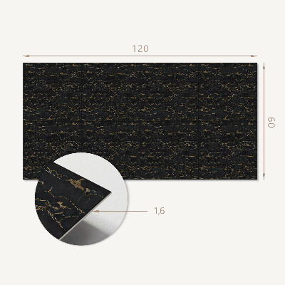 Samolepiaci panel na stenu Abstraktný štrukturálny motív