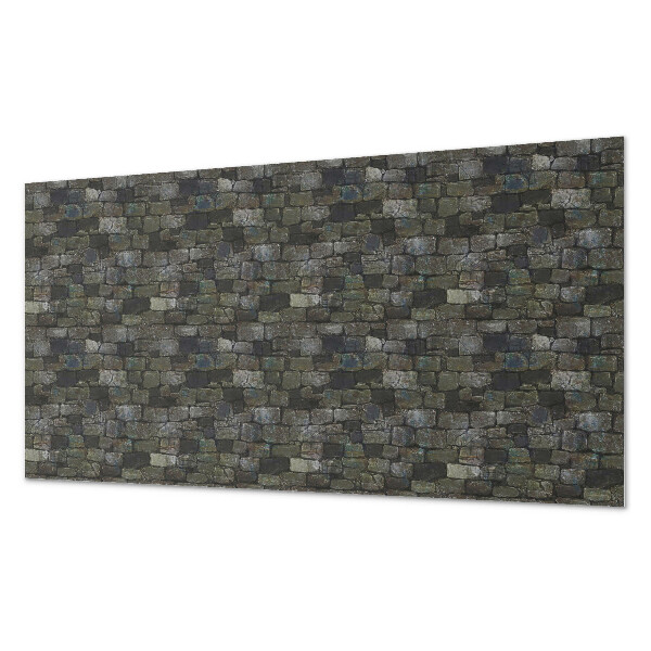 Obdĺžnikový stenový panel Tehlový mestský motív