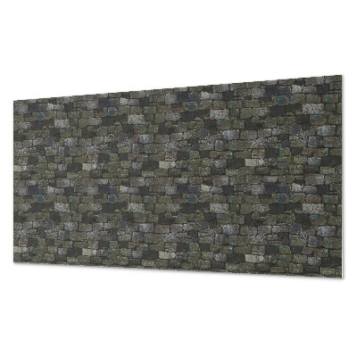 Obdĺžnikový stenový panel Tehlový mestský motív