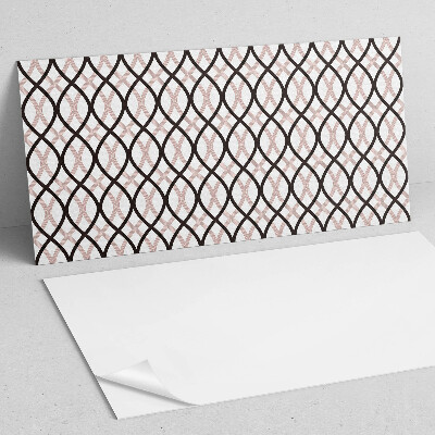 Samolepiaci panel na stenu Motív vlnitých línií