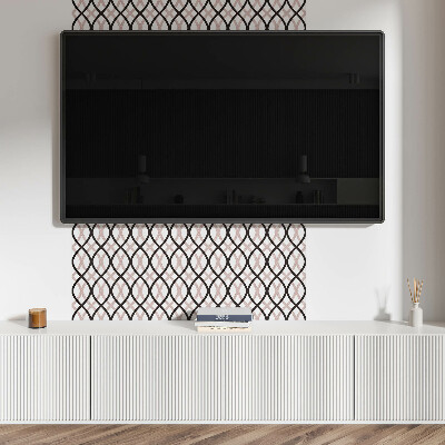 Samolepiaci panel na stenu Motív vlnitých línií