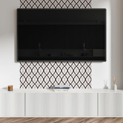 Samolepiaci panel na stenu Motív vlnitých línií