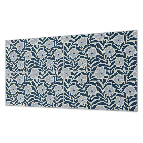 Samolepiaci panel na stenu Rastlinný kvetinový motív