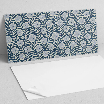 Samolepiaci panel na stenu Rastlinný kvetinový motív