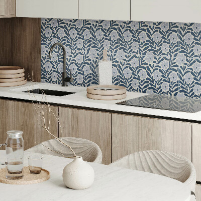 Samolepiaci panel na stenu Rastlinný kvetinový motív