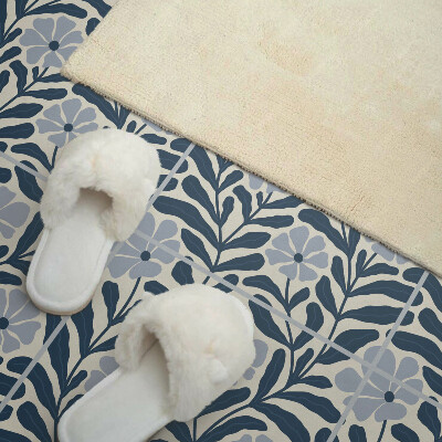 Samolepiaci panel na stenu Rastlinný kvetinový motív