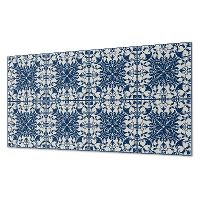 Obdĺžnikový stenový panel Kvetinový motív