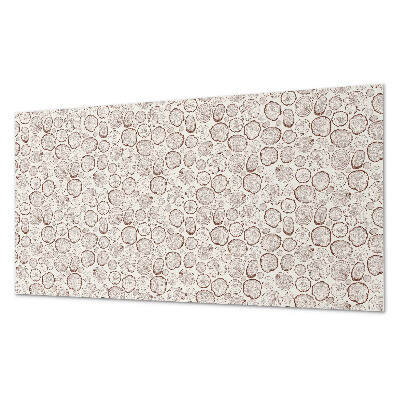 Samolepiaci panel na stenu Okrúhle poháre v rôznych tvaroch