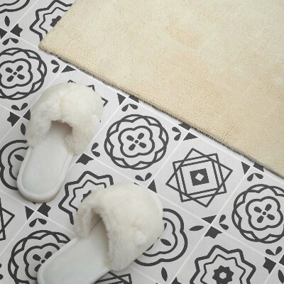 Obdĺžnikový panel na stenu Geometrické vzory v štvorcových tvaroch