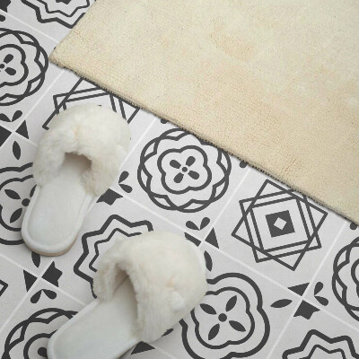 Obdĺžnikový panel na stenu Geometrické vzory v štvorcových tvaroch