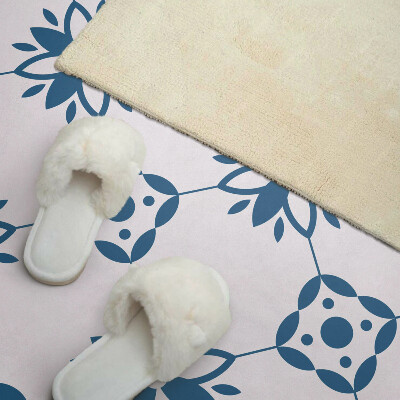 Obdĺžnikový stenový panel Kvetinový motív so zelenými listami