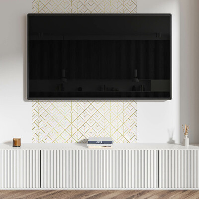 Samolepiaci panel na stenu Listový vzor v 3D