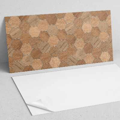 Obdĺžnikový panel na stenu Šesťhranný vzor na povrchu