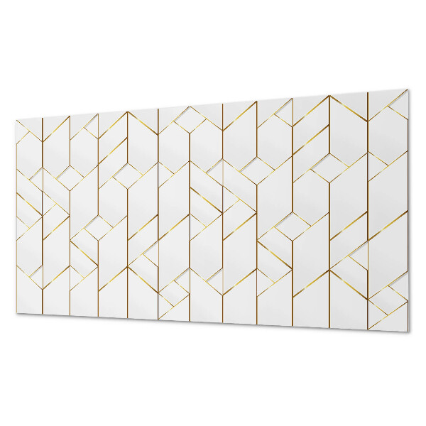 Obdĺžnikový stenový panel Štýlové línie v geometrickom usporiadaní