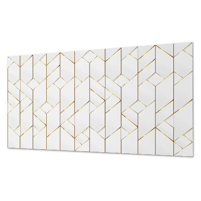 Obdĺžnikový stenový panel Štýlové línie v geometrickom usporiadaní