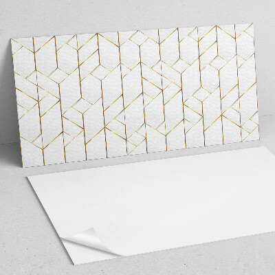 Obdĺžnikový stenový panel Štýlové línie v geometrickom usporiadaní