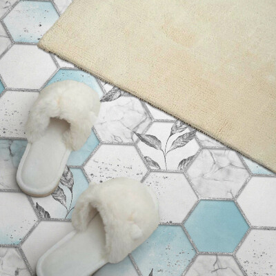 Obdĺžnikový stenový panel Šesťhranná listová mozaika