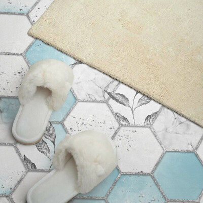 Obdĺžnikový stenový panel Šesťhranná listová mozaika