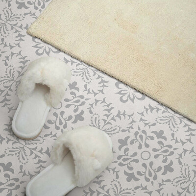 Obdĺžnikový panel na stenu Kvetinový vzor so zložitými detailmi