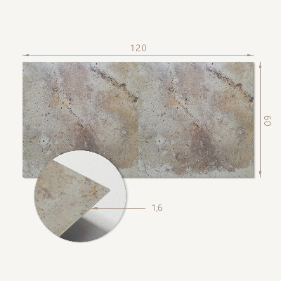 Obdĺžnikový stenový panel Vzory z prírodného kameňa