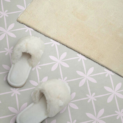 Obdĺžnikový panel na stenu Kvetinový motív v sieťke