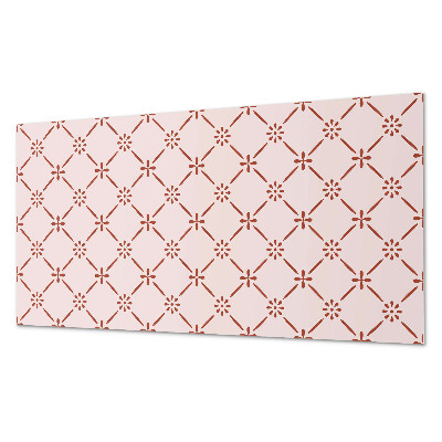 Obdĺžnikový stenový panel Kvetinový dizajn v elegantnom prevedení