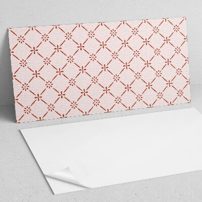 Obdĺžnikový stenový panel Kvetinový dizajn v elegantnom prevedení