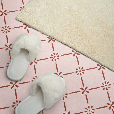 Obdĺžnikový stenový panel Kvetinový dizajn v elegantnom prevedení