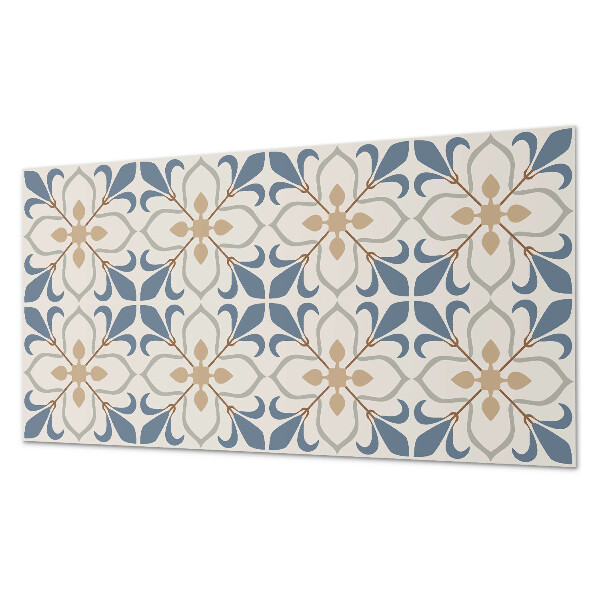 Samolepiaci panel na stenu Kvetinový motív s listami