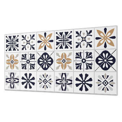 Obdĺžnikový stenový panel Dekoratívne motívy dlaždíc