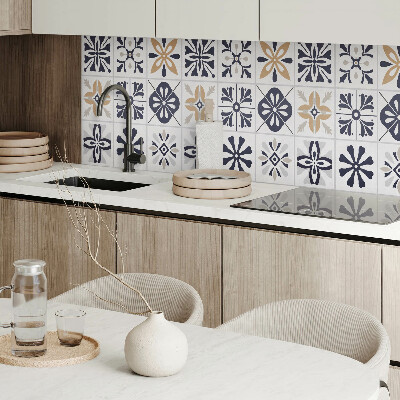 Obdĺžnikový stenový panel Dekoratívne motívy dlaždíc