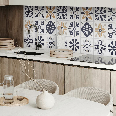 Obdĺžnikový stenový panel Dekoratívne motívy dlaždíc