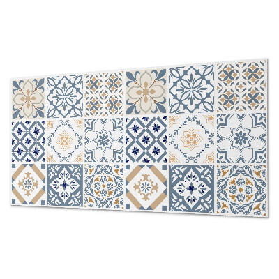 Samolepiaci panel na stenu Mozaikové mriežky v jedinečnom štýle