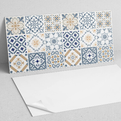 Samolepiaci panel na stenu Mozaikové mriežky v jedinečnom štýle