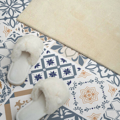 Samolepiaci panel na stenu Mozaikové mriežky v jedinečnom štýle