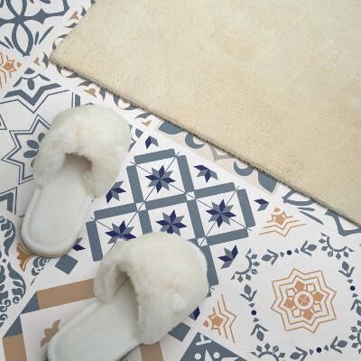 Samolepiaci panel na stenu Mozaikové mriežky v jedinečnom štýle