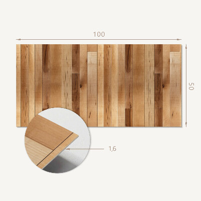 Samolepiaci panel na stenu Vzor inšpirovaný drevom