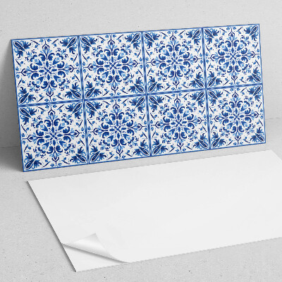 Samolepiaci panel na stenu Kvetinová symetria v plnom prúde