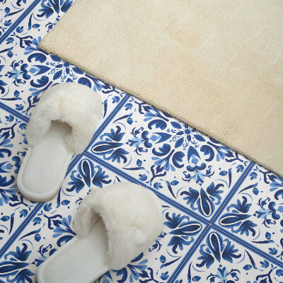 Samolepiaci panel na stenu Kvetinová symetria v plnom prúde