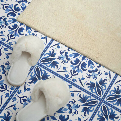 Samolepiaci panel na stenu Kvetinová symetria v plnom prúde